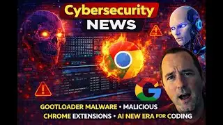 Cybersecurity news - Gootloader malware - Malicious Chrome extensions - AI new era for coding