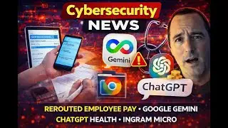 Cybersecurity - rerouted employee pay - Gemini injection - ChatGPT Health - Ingram Ransom - CIRO