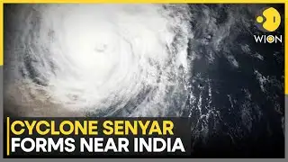 Cyclone Senyar: Heavy Clouds Advancing Toward Southern Indian Coastline | WION