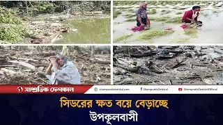 ১৭ বছর পরও সিডরের ক্ষত বয়ে বেড়াচ্ছে উপকূলবাসী | Cyclone Sidr | Shampratik Deshkal