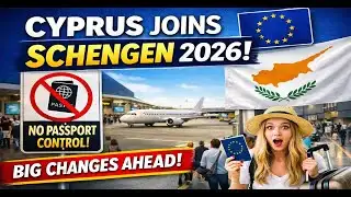 Cyprus Joins Schengen in 2026 🇨🇾✈️   Huge Travel & Work Changes Ahead