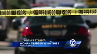 Dad fatally stabs mom over 45 times