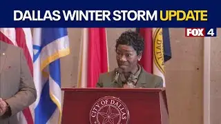 Dallas city officials give updates on winter storm preparations