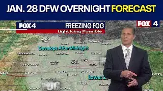 Dallas weather: Jan. 28 overnight forecast