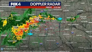 Dallas Weather: Severe storms move through DFW | LIVE RADAR