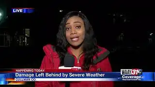 Damage Left Behind by Severe Weather