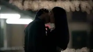 Damon y Elena Kiss Scene  3x19.