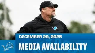 Dan Campbell Press Conference | Dec. 29, 2025