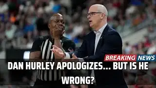 Dan Hurley Apologizes for Viral Ref Rant After UConn’s Loss! 😱🏀 । USA TODAY NEWS