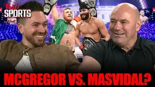 Dana White Opens Up On Potential McGregor vs. Masvidal White House Fight | TMZ Sports