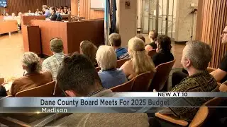 Dane county board meets for 2025 budget