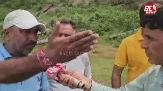 #Danger@us Everyone is helpless in front of nature, Heavy Land*slide