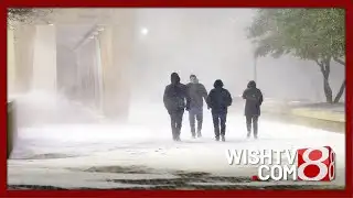 Dangerous cold in southeastern United States