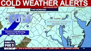 Dangerous cold temperatures; snowstorm cleanup continues | FOX 5 AT 4AM