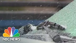 Dangerous ice storm and arctic blast affects millions