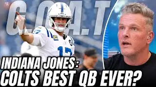 Daniel Jones Surpassed Peyton Manning As Greatest Colts QB Ever?! (Statistically) | Pat McAfee Show