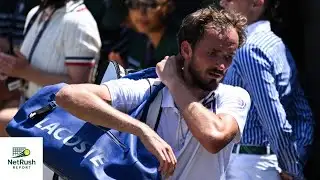 DANIIL MEDVEDEV EXPLODES AT UMPIRE IN VIENNA OPEN LOSS