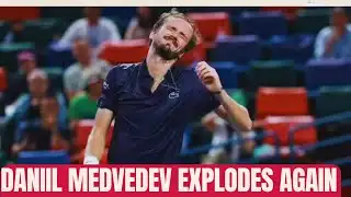 Daniil Medvedev Explodes at Umpire Over Time Violation | Outburst Rocks Shanghai Masters!