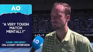 Daniil Medvedev On-Court Interview | Australian Open 2026 Second Round
