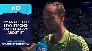 Daniil Medvedev On-Court Interview | Australian Open 2026 Third Round