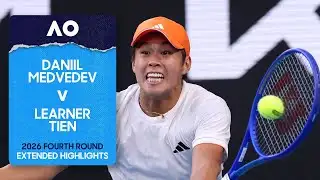 Daniil Medvedev v Learner Tien Extended Highlights | Australian Open 2026 Fourth Round