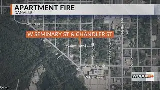 Danville crews battle apartment fire for 11 hours; cause under investigation