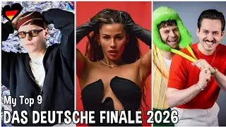 🇩🇪 Das Deutsche Finale 2026 | My Top 9 (Eurovision 2026)