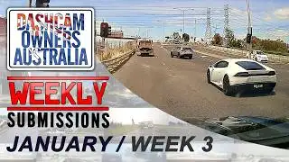 Dash Cam Owners Australia Weekly Submissions January Week 3