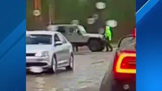 Dashcam video shows Bend man’s Jeep hit Yellowstone worker