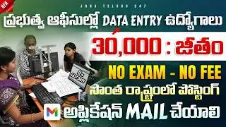 ప్రభుత్వ సంస్థల్లో Data Entry Operator ఉద్యోగాలు | No Exam, No Fee |AIIMS Bibinagar Recruitment 2026
