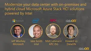 DataON Webinar: Modernize your data center with on-prem & hybrid cloud Azure Stack HCI solutions