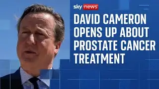 David Cameron reveals he was treated for prostate cancer and backs screening programme