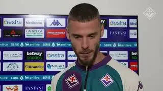 David De Gea in flash zone after Fiorentina vs Bologna 2-2