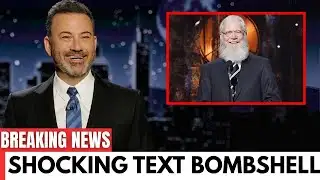 David Letterman Reveals Text From Jimmy Kimmel Amid Suspension