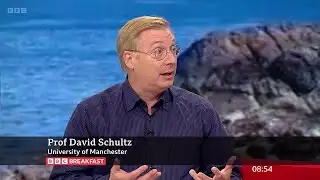 David Schultz (Synoptic Meteorologist) Explains The Snowball Earth On BBC Breakfast [16.08.2024]