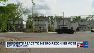 Davidson County residents react to Metro Council rezoning vote