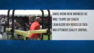 Davis Webb named new Broncos offensive coordinator