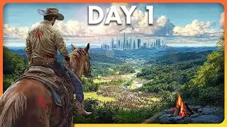 DAY 1 in the LARGEST New Zombie Survival Game World Ever Made...