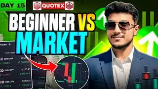 Day 15 Beginner Trader Growth Journey | Quotex Live Trading Strategy