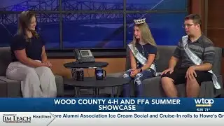 Daybreak Interview - Wood County 4-H and FFA Summer Showcase