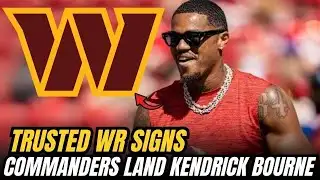 DC SHOCKER: Kendrick Bourne signs for the COMMANDERS as a trusted WR3 | Commanders News