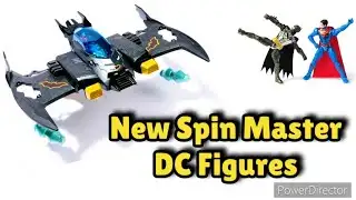 DC Spin Master News (Metal Force, and NEW Batman 85th anniversary)