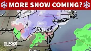 DC weather: Watching for more snow Friday
