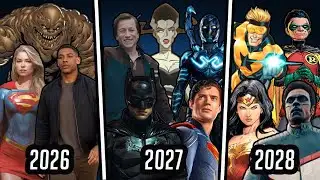 DCU - All Confirmed/Rumored Projects In Development & Predicting The Roadmap For The Next Few Years