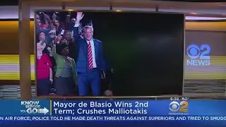 De Blasio To Thank Voters