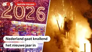 De jaarwisseling in Nederland in beeld