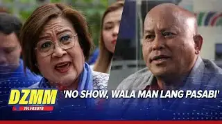 De Lima rejects comparison with Bato: He’s not working | DZMM TeleRadyo