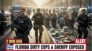 DEA, FBI & ICE Raid Florida Cartel — Dirty Sheriff & Cops Arrested in Statewide Crackdown