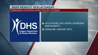 Deadline extended for some Oregon counties to replace SNAP food lost during recent storms