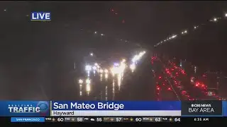 Deadly accidents backs up traffic on San Mateo Bridge